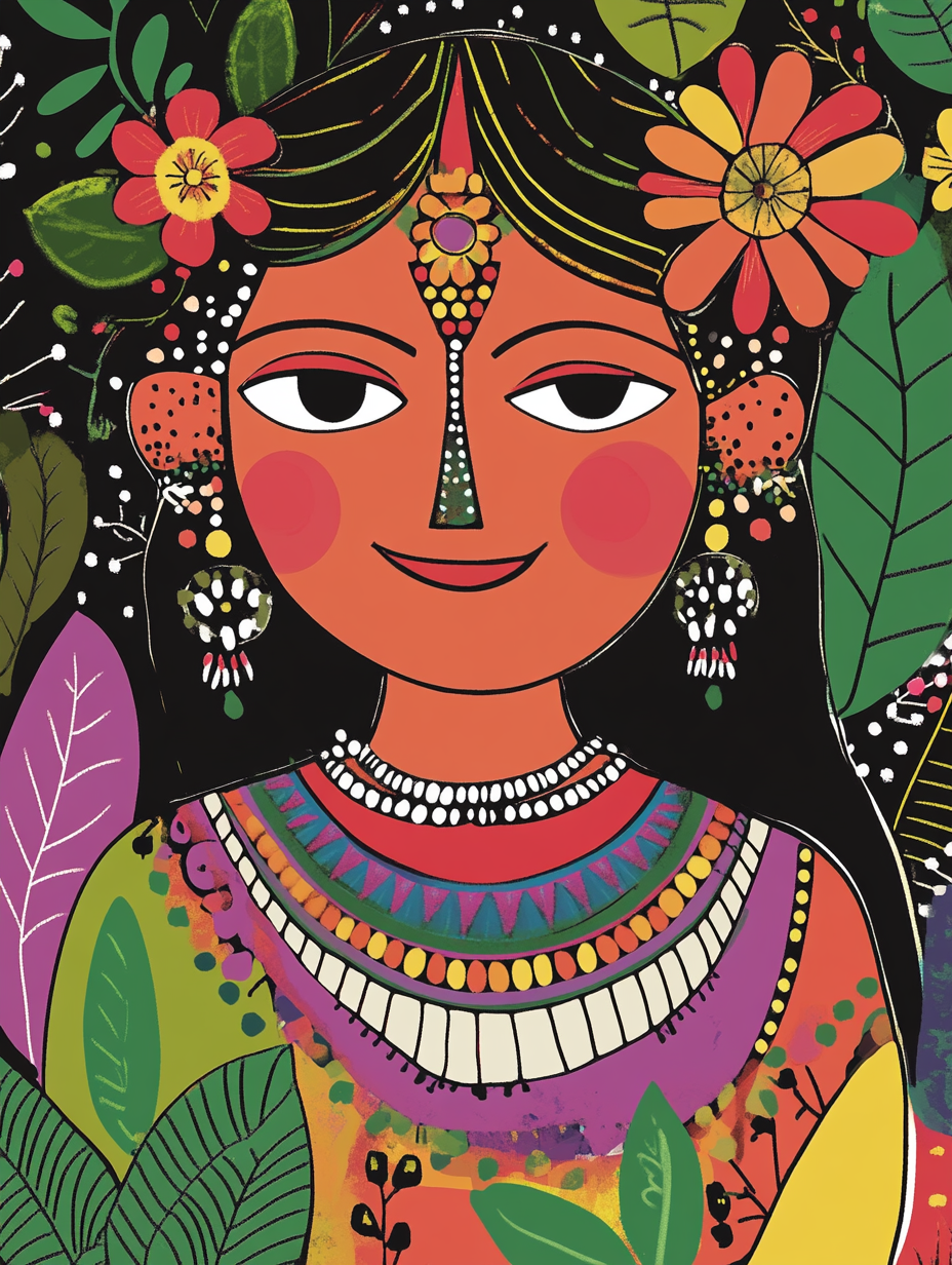 Vibrant Echo: A Pop Art Portrait